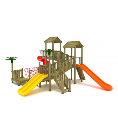 20 A Classic Wooden Playground
